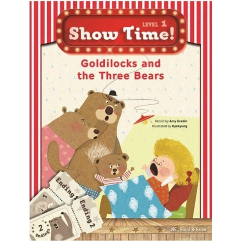 Goldilocks And The Three Bears Workbook Multirom (Show Time Level 1) Amy Gradin