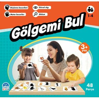 Gölgemi Bul - Eğitici Yapboz - 48 Parça Kolektif