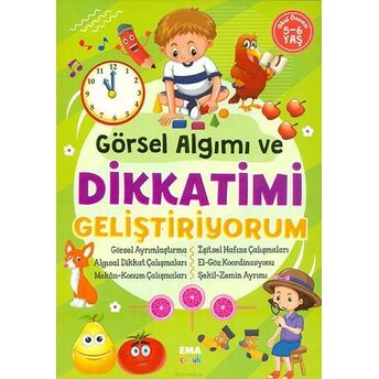 Görsel Algımı Ve Dikkatimi Geliştiriyorum 5-6 Yaş