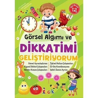 Görsel Algımı Ve Dikkatimi Geliştiriyorum- 5-6 Yaş Kolektıf