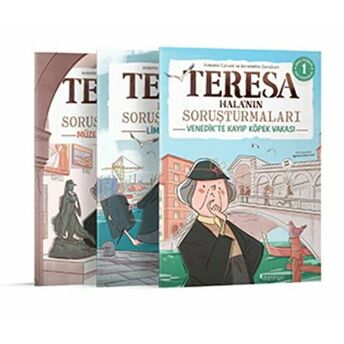 Görsel, Mantıksal Ve Bilişsel Beceri Etkinlik Seti (7-9 Yaş) - Teresa Hala’nın Soruşturmaları 1-2-3 (Çıkartmalı)