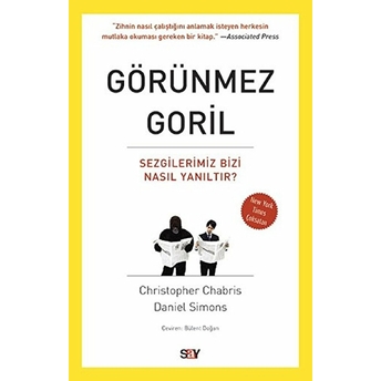 Görünmez Goril Christopher Chabris, Daniel Simons