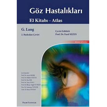 Göz Hastalıkları El Kitabı - Atlas G. Lang