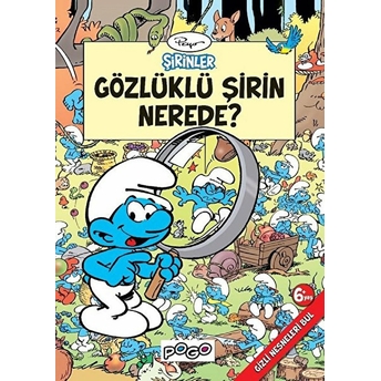 Gözlüklü Şirin Nerede? - Şirinler - Gizli Nesneleri Bul Kolektif