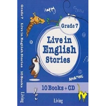 Grade 7 - Live In English Stories (10 Books Cd) Seval Deniz