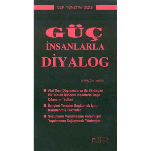 Güç Insanlarla Diyalog Donald H. Weiss