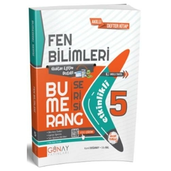 Günay Yayınları 5. Sınıf Fen Bilimleri Bumerang Soru Bankası Komisyon