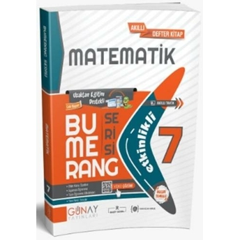 Günay Yayınları 7. Sınıf Matematik Bumerang Soru Bankası Komisyon