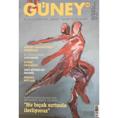 Güney Üç Aylık Kültür Sanat Edebiyat Dergisi Sayı: 94 Ekim-Kasım-Aralık 2020 Kolektif