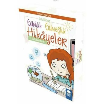 Günlük Güneşlik Hikayeler 1 Sınıf Okuma Seti; 10 Kitap Takım10 Kitap Takım Celal Akbaş