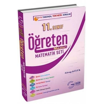 ​Gür Yayınları 11. Sınıf Öğreten Master Matematik Seti Güray Küçük