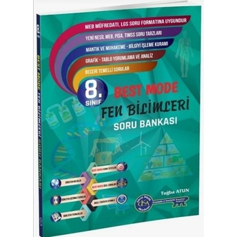 Gür Yayınları 8. Sınıf Fen Bilimleri Best Mode Soru Bankası Komisyon