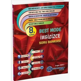 Gür Yayınları 8. Sınıf Ingilizce Best Mode Soru Bankası Komisyon