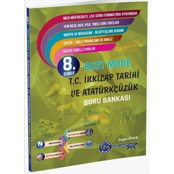 Gür Yayınları 8. Sınıf Tc Inkılap Tarihi Ve Atatürkçülük Best Mode Soru Bankası Komisyon