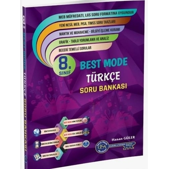 Gür Yayınları 8. Sınıf Türkçe Best Mode Soru Bankası Komisyon