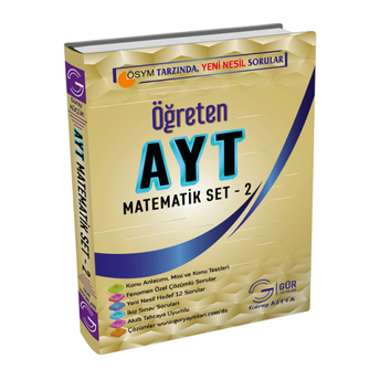 Gür Yayınları Ayt Öğreten Matematik Set 2 Komisyon