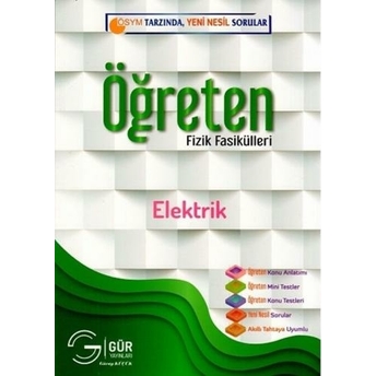 Gür Yayınları Öğreten Fizik Fasikülleri Elektrik Komisyon