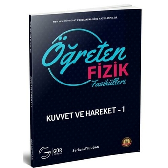 Gür Yayınları Öğreten Fizik Fasikülleri Kuvvet Ve Hareket 1 Komisyon