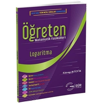 Gür Yayınları Öğreten Matematik Fasikülleri Logaritma Güray Küçük