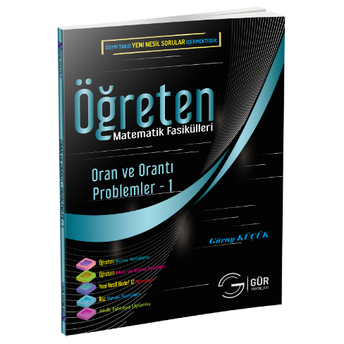 ​Gür Yayınları Öğreten Matematik Fasikülleri Oran Ve Orantı Problemler-1 Güray Küçük