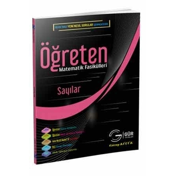 ​Gür Yayınları Öğreten Matematik Fasikülleri Sayılar Güray Küçük