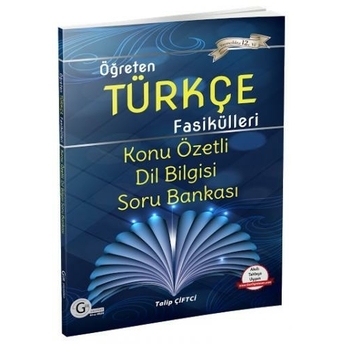 Gür Yayınları Öğreten Türkçe Fasikülleri Dil Bilgisi Konu Özetli Soru Bankası Komisyon