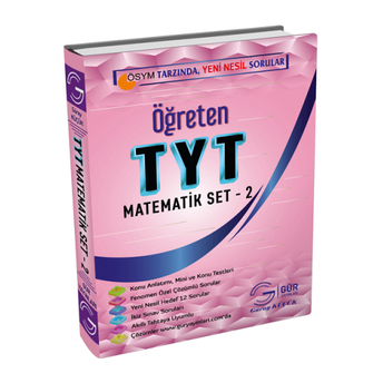 Gür Yayınları Tyt Öğreten Matematik Set 2 Komisyon