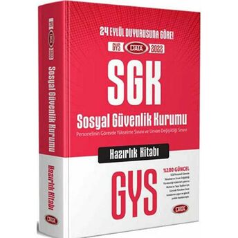 Gys Sosyal Güvenlik Kurumu Sgk Hazırlık Kitabı Kolektif