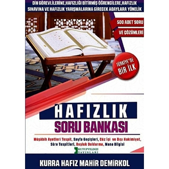 Hafızlık Soru Bankası - Mahir Demirkol