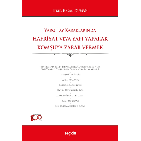 Hafriyat Veya Yapı Yaparak Komşuya Zarar Vermek Ilker Hasan Duman