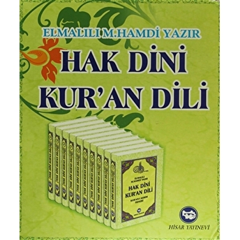 Hak Dini Kur'An Dili (10 Cilt Takım) Ciltli Elmalılı Muhammed Hamdi Yazır