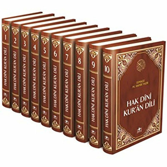 Hak Dini Kuran Dili Elmalılı Tefsiri (10 Cilt) Elmalılı Muhammed Hamdi Yazır