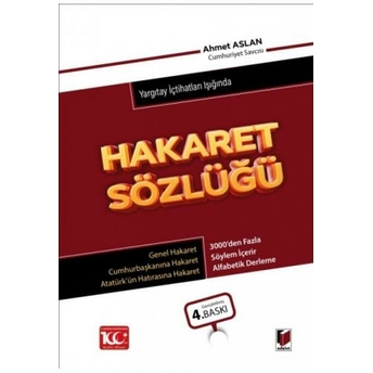 Hakaret Sözlüğü Ahmet Aslan