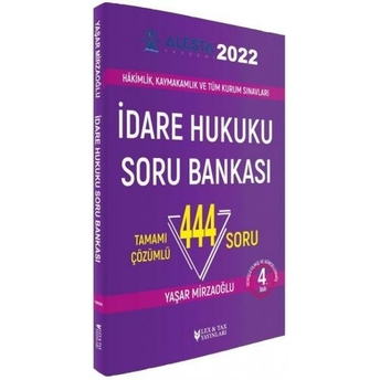 Hakimlik Ve Tüm Kurum Sınavları Için Idare Hukuku Soru Bankası Yaşar Mirzaoğlu