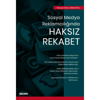 Haksız Rekabet Hayriye Dilara Abbasoğlu