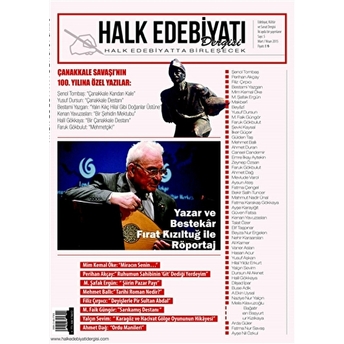 Halk Edebiyatı Dergisi Sayı: 5 Mart-Nisan 2015 Kolektif