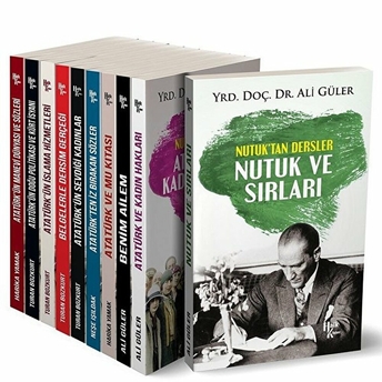 Halk Kitabevi Anıtkabir Kütüphanesi Seti - (10 Kitap Set)