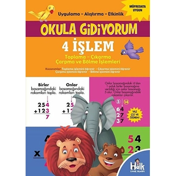 Halk Kitabevi Okula Gidiyorum - 4 Işlem