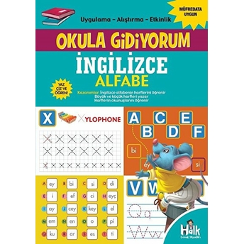 Halk Kitabevi Okula Gidiyorum - Ingilizce Alfabe