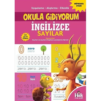 Halk Kitabevi Okula Gidiyorum - Ingilizce Sayılar