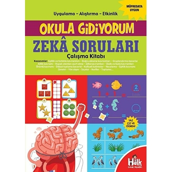 Halk Kitabevi Okula Gidiyorum - Zeka Soruları