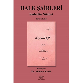 Halk Şairleri 1. Kitap