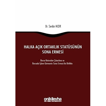 Halka Açık Ortaklık Statüsünün Sona Ermesi