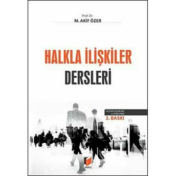 Halkla Ilişkiler Dersleri Mehmet Akif Özer