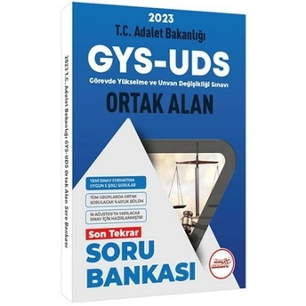 Hangi Akademi Yayınları 2023 Gys-Uds Adalet Bakanlığı Görevde Yükselme Ve Unvan Değişikliği Sınavı Ortak Alan Soru Bankası Komisyon