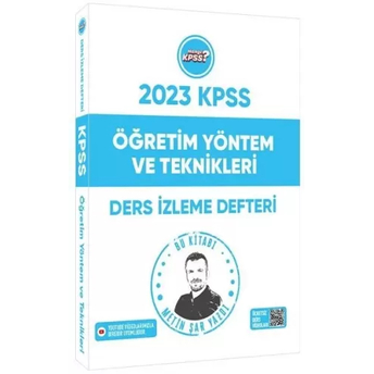 Hangi Kpss Yayınları 2023 Kpss Eğitim Bilimleri Öğretim Yöntem Ve Teknikleri Ders Izleme Defteri Metin Şar