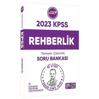 Hangi Kpss Yayınları 2023 Kpss Rehberlik Tamamı Çözümlü Soru Bankası Hakan Semiz