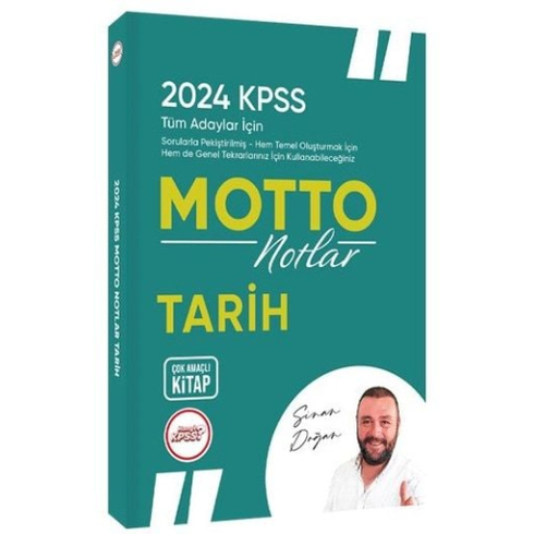 Hangi Kpss Yayınları 2024 Kpss Tarih Motto Notlar Sinan Doğan