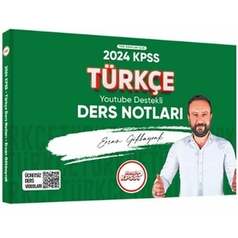 Hangi Kpss Yayınları 2024 Kpss Türkçe Youtube Destekli Ders Notları Ercan Gökbayrak