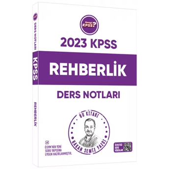 Hangi Kpss Yayınları Kpss 2023 Kpss Eğitim Bilimleri Rehberlik Ders Notları Hakan Semiz